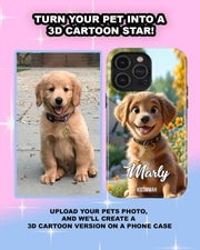 Personalised Cartoon pet phone case