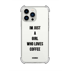 Just a girl who loves coffee SuperSlim phone case