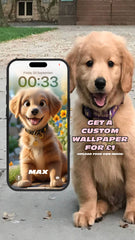 Custom Cartoon Pet Wallpaper