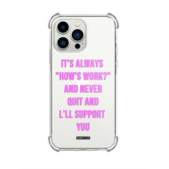 It's always hows work SuperSlim phone case