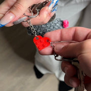 Split Heart Keyring Two Halves, One Whole