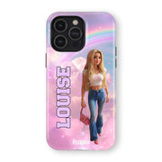 Personalised Cartoon mwah doll phone case