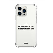 One thing about me SuperSlim phone case