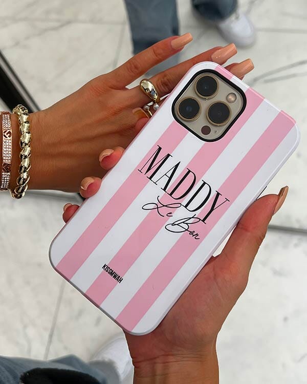 Pink mcm phone case online