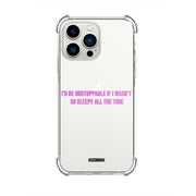 Sleepy all the time SuperSlim phone case